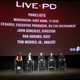 (Moderator Kate Hahn, executive producer Dan Cesareo, director John Gonzalez, host Dan Abrams and analyst Tom Morris attend the Live PD FYC Screening at Saban Media Center on May 14, 2018 in North Hollywood, California.